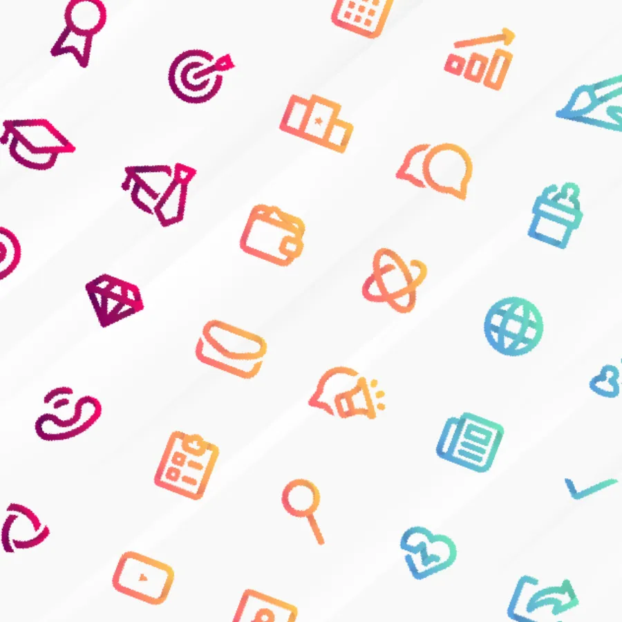 Pack de pictogrammes sur mesure designés par Aeon Studio