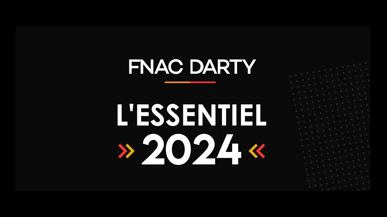 Chiffres clés animés en motion design pour le Groupe Fnac Darty