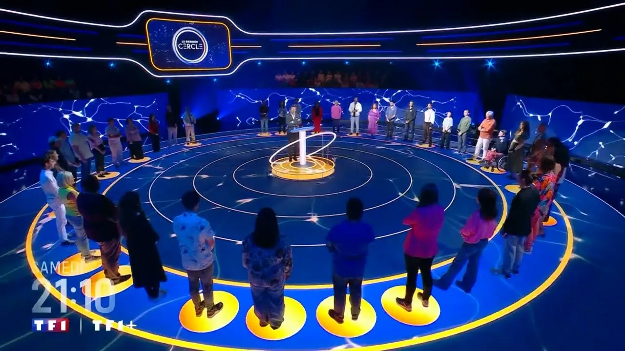 Motion design et habillage d’émission TV | “Le Dernier Cercle” sur TF1