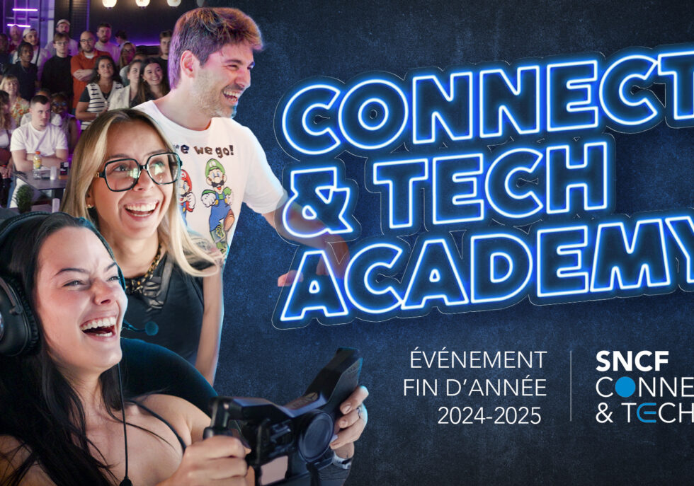 SNCF Connect & Tech à l'E-spot événement de fin d'année