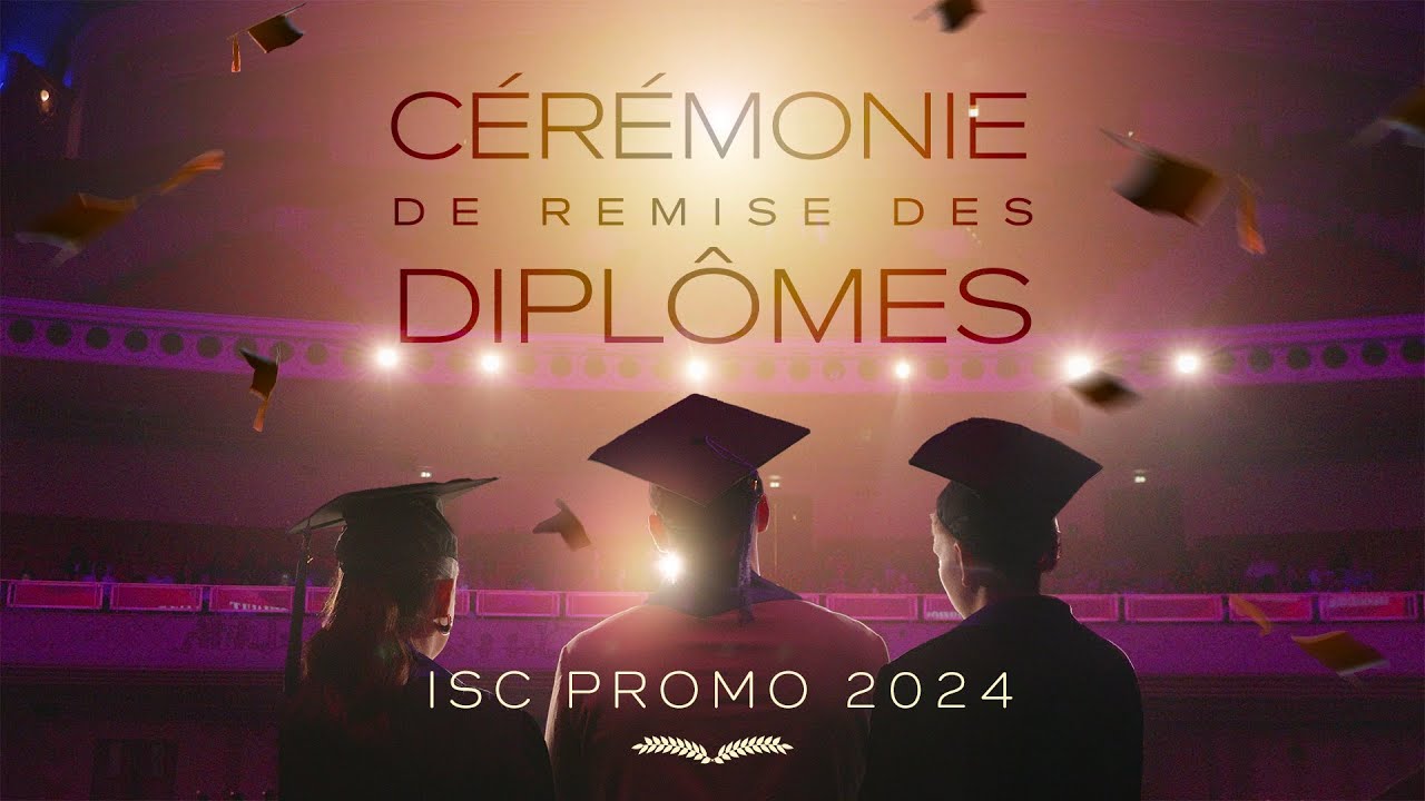 Miniature cérémonie des diplômes ISC Paris Ecole de Commerce