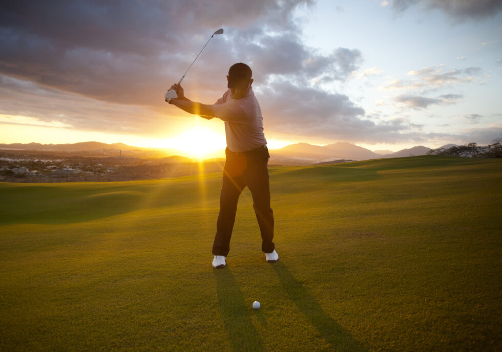 Image golfeur site Aeon Studio