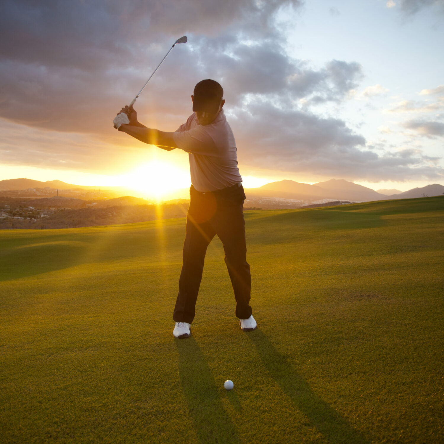 Image golfeur site Aeon Studio