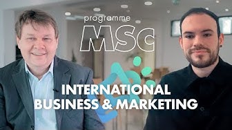 MSc International Business & Marketing - ISC Paris Global Programs