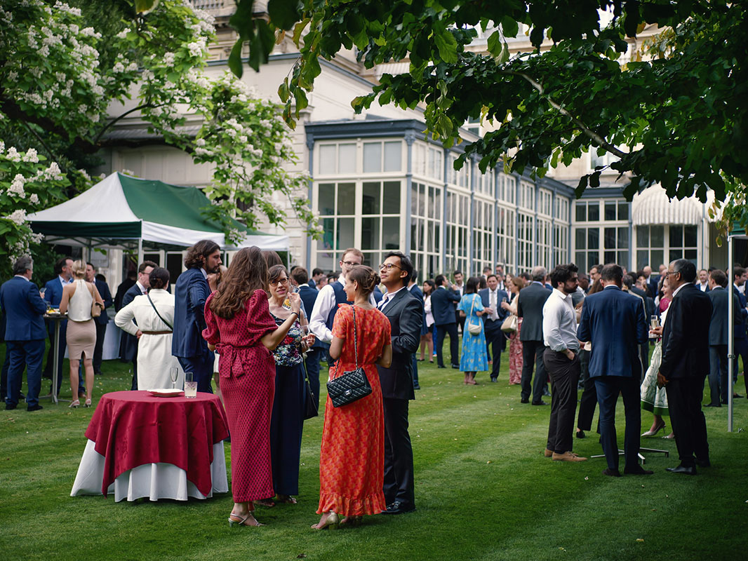Photo d'événement - Soirée entreprise - Jardin - Ambassade du Royaume-Uni